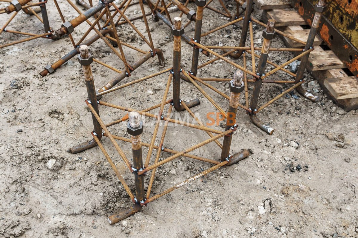 Свайно-ростверковый фундамент для ангара «под ключ» в посёлке Ковалёво